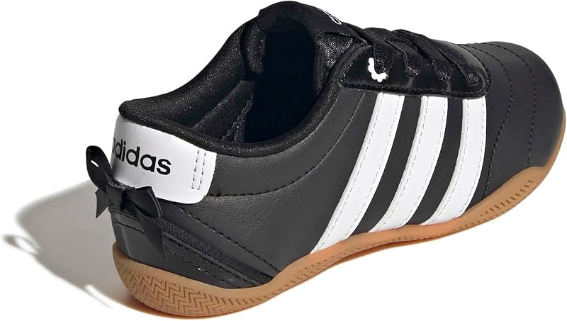 Sapatos infantis Unissex rapazes Grand Court Lo Girls, Core Preto/FTWR Branco/Hi-Res Amarelo, 32 EU — foto 6 de 7