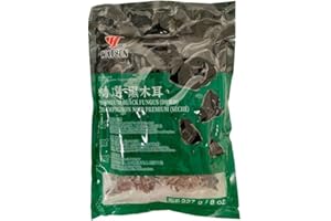 WATSON Wood Ear Mushrooms Dried Black Fungus 227g (8oz) Dried wood ear mushrooms