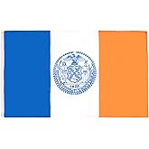 AZ FLAG - New York City Flag - 2x3 Ft - 100D Polyester American - Usa Banner with Two Metal Grommets - Fade Resistant - Vivid Colors - 2' x 3' Feet - 90x60 Cm