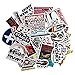Racing Sticker Decorations for Motorcycle Skateboard Helmet 100PCS (2 x 50PCS) Vinyl Waterproof Stickers and Decals for Laptop Bike Bicycle Cars Bumper Stickers Pack