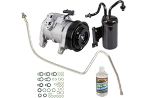 BUYAUTOPARTS! AC Compressor & A/C Repair Kit For Dodge Ram 5.7L Hemi V8 2003 2004 2005 2006 2007 2008 - BuyAutoParts 60-80307RK New