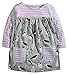 Fiream Girls Crewneck Long Sleeve Dress(S0099,3T)