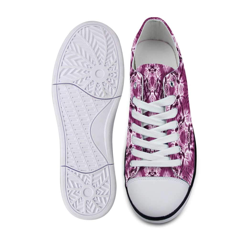 Figures Dye Tie Gradient Vertical Up ShoesClose Canvas Top