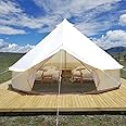 Outdoor Safari Glamping Tent Oxford 3M/ 4M/5M/6M Luxury Yurt Bell Tent for Family Camping