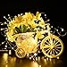 LightsEtc 200 LED String Lights 65.6ft Warm White Decorative Copper Wire Dimmable Fairy Lights