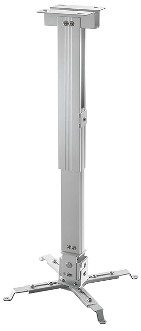 celexon neigbare und schwenkbare Beamer-Deckenhalterung universal MultiCel63100W - weiß - 63-100 cm Deckenabstand - bis 25 kg