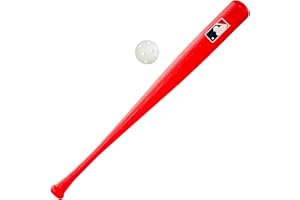 Franklin Sports MLB Kids Baseball Bat and Ball Set - Lightweight 30" Youth Plastic Bat - Multiple Colors