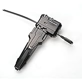 X Winder Launcher and Grip, Gyro Accessories for X Right Tops(Black) | Little-hands Friendly, Sturdy ABS Build, Smooth Ripcord