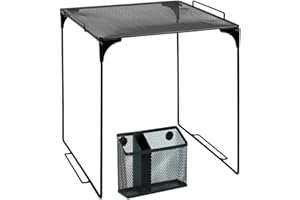 2 Pcs Locker Organizer Shelf Kit School Locker Accessories Stackable Extra Locker Shelf Set with Pen Holder for School Office