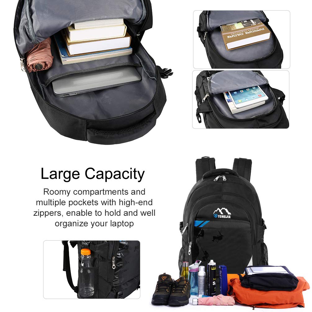 Vbiger 40L Trekkingrucksack Wasserdichter Outdoor Wanderrucksäcke für Camping Wandern Reisen