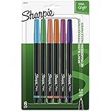 Pen, 6-Count, Assorted Colors