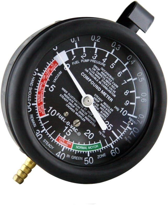 Fuel Pump & Vacuum Gauge Pressure Tester Carburetor Valve Pressure Test