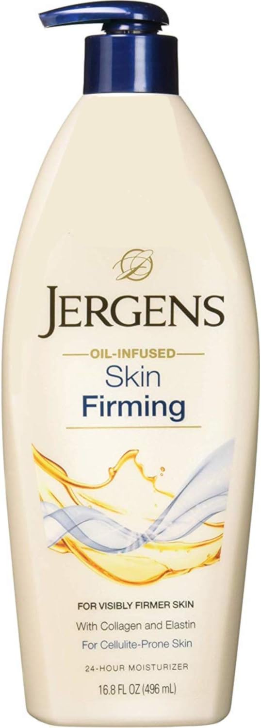 Jergens Skin Firming Daily Toning Moisturizer 16.8 Fl Oz Collagen Elastin Dry