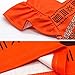 AmzBarley Dress for Little Girls Halloween Costume Fancy Party Dress up Cosplay Role Play Birthday Toddler Kids Two-Piece Princess Skirt Age 3-4 Years Size 4T
