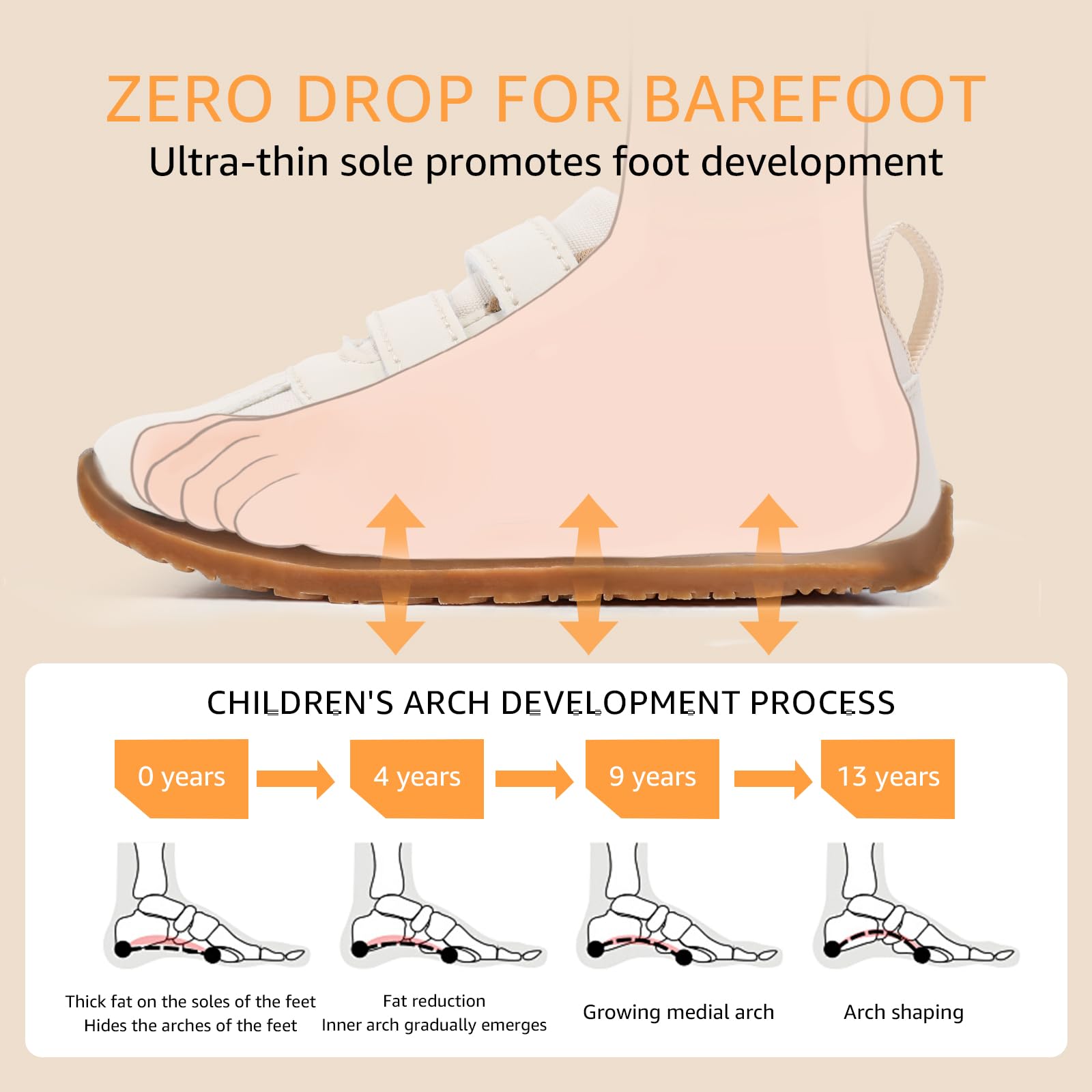 Toddler Wide Toe Box Shoes:Boys Barefoot Shoes Kids Walking Shoes Boy Sneakers Non-Slip Zero Drop Shoes,Toddler First Walking Shoes Comfort Tennis Outdoor Activities