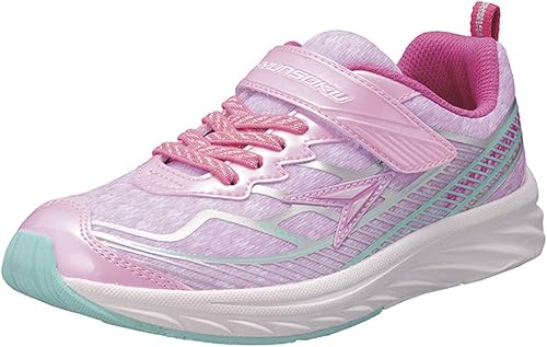 Amazon 瞬足 シュンソク Syunsoku 瞬足 女の子 キッズスニーカー スニーカー Lej60 23cm ピンク 瞬足 シュンソク 運動靴 スニーカー