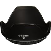 Vivitar 58mm Pro Digital Tulip Hard Lens Hood