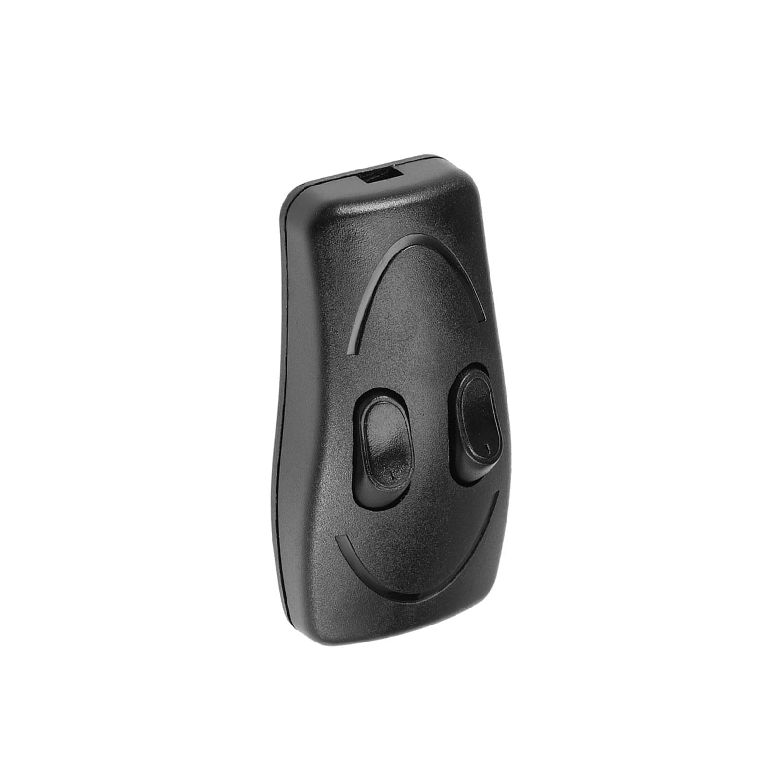 Rebower Inline Cord Switch AC 250V 6A On/Off Rocker Control Switch, [for Lamp, Desk Lighting] - 3.1x 1.1 Inch/Black/2 Pcs