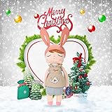 Stuffed Doll Toy Bunny Girls Baby Angela Plush Doll 13 inch Soft Cuddly Kind Rabbit Doll for Baby Kids - Birthday Gifts, Kid's Sleeping Partner,New Series Apron
