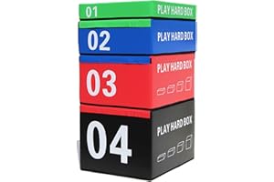 Box Jumping Training Soft Foam Enhanced Box Jumping Set Stackable Box for Home and Gym Can Be Provided Separately Or in Full