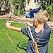 2-Pack Handmade Wooden Bow and Arrow Set-24 Wood Arrows and 2 Quiver.