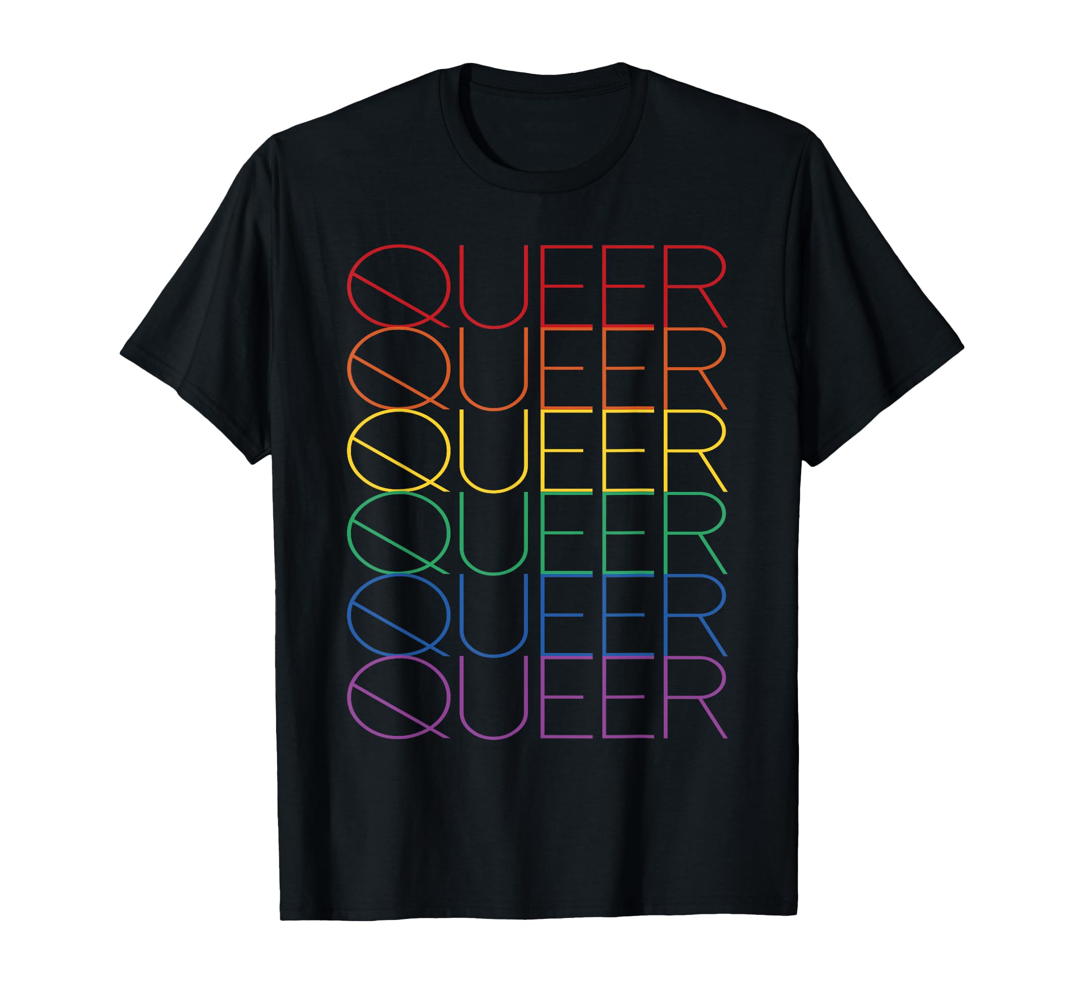 Photo 1 of  LGBT Pride Flag Rainbow LGBTQ  Repeat T-Shirt