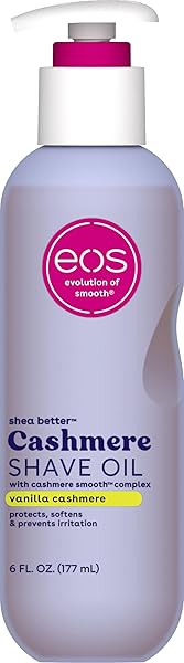 EOS CASHMERE SHAVE OIL – VANILLA CASHMERE, MOISTURIZING...