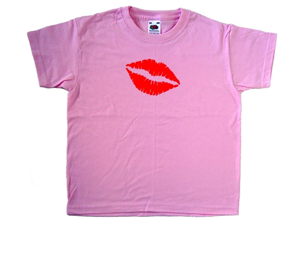 Lipstick Kiss Pink T Shirt Zelite