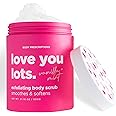 Body Prescriptions Exfoliating Body Scrub – Body Cleanser for Nourished, Ultra-Smooth Skin, Vanilla and Mint (Love You Lots)