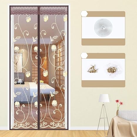 Amazon Com Zylhc Magnetic Screen Door Net Fly Net 35 X94 Mute