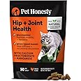 Cat Hip & Joint Health Crunchy & Creamy Chews - Cat Joint Support Supplement with Glucosamine, Health Supplies & Hip Support 