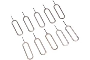 Mgoodoo 100Pcs Sim Card Tray Ejector Eject Pin Key Removal Tool for iPhone Apple Phone