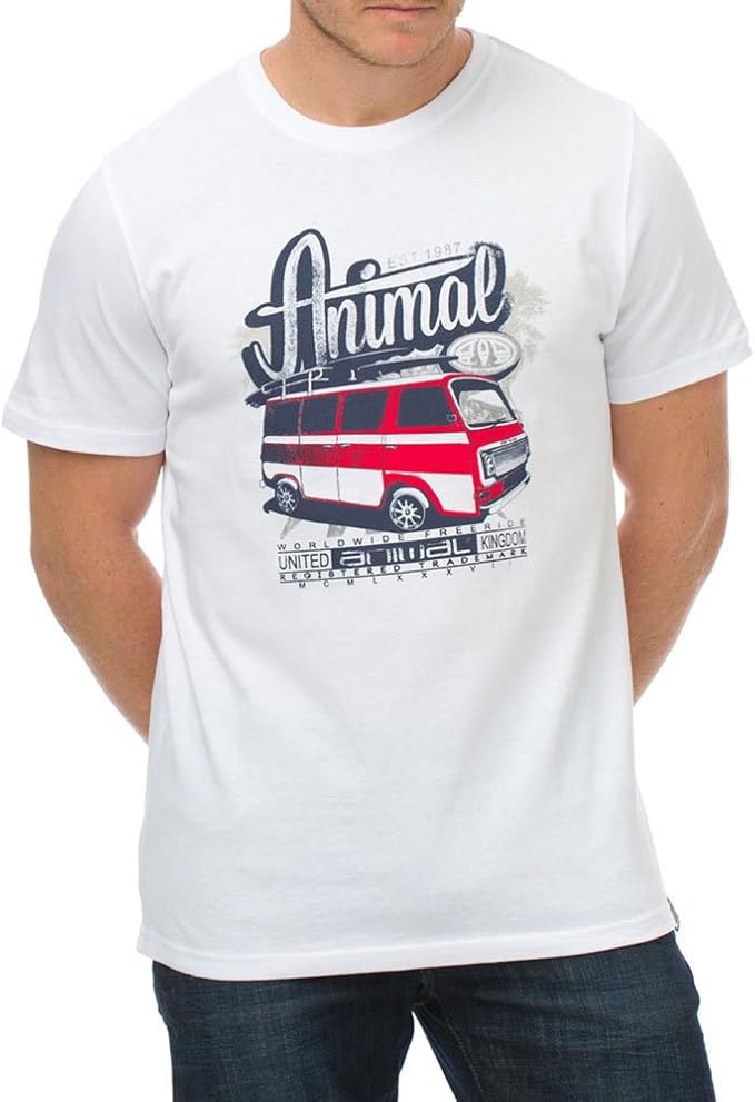 animal vw camper t shirt
