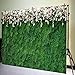 Qian Vinyl 7x5ft Nature Green Leaf Photography Backdrops 3D Floral Photo Backdrops for Wedding Bridal Shower Decoration Studio Props Banner