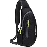 PivotWing Sling Bag Crossbody Backpack for Men Womens, Chest Bag Backpack, Shoulder bag Gym Cycling Traveling Outdoor Sports