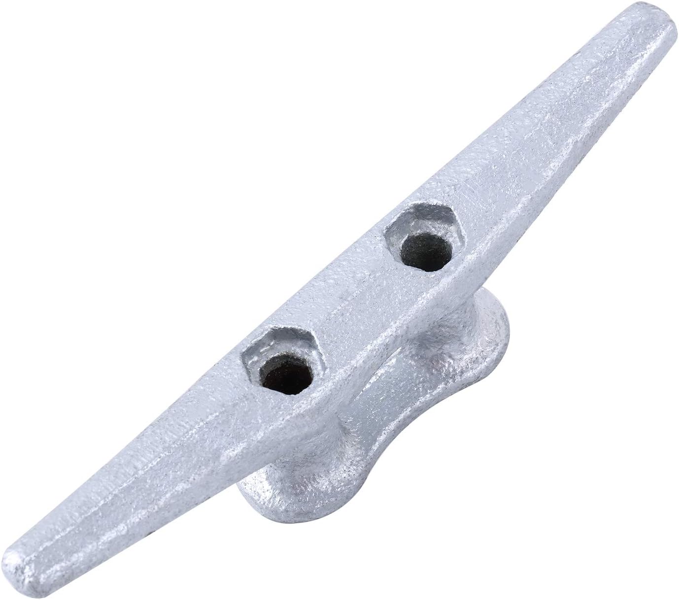 4 Pack 6inch Heavy Duty Boat Cleat/Galvanized Cast Iron Dock Cleat for Marine or Decorative Applications : Sports & Outdoors