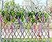 12 Pack 1 Piece 3.6 Feet Artificial Fake Wisteria Vine Ratta Hanging Garland Silk Flowers String Home Party Wedding Decor (Green)