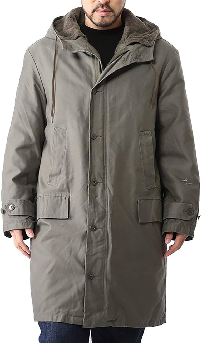 Amazon 実物 ドイツ軍 ロングフィールドパーカー Gr50 実物 ミリタリー 軍放出品 コート メンズ 冬 コート ジャケット 通販