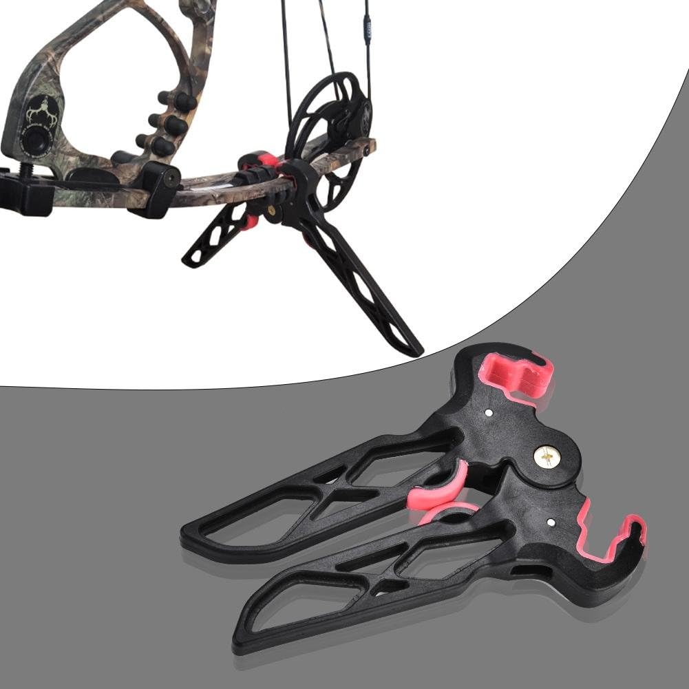 Tbest Archery Compound Bow Kick Stand Holder Rack Folding Portable