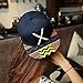 Lsinyan New Hot Deep Blue Fashion Baseball Snapback Hats and Caps for Men Cool Cotton Adjustable Sport Hip Pop Cap X Letter