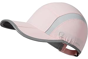 GADIEMKENSD Foldable Reflective Outdoor Hat Breathable UPF 50+ Sun Protection Sport Hats