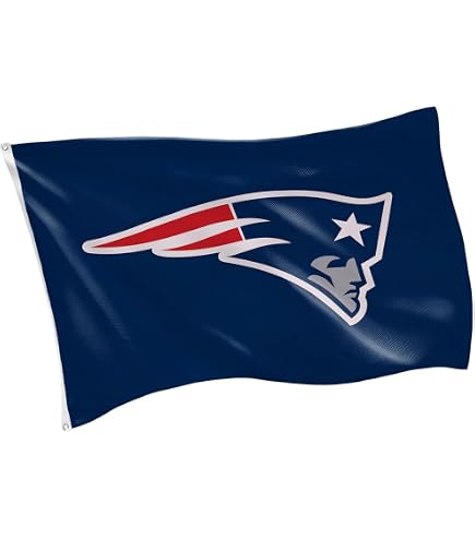 Bandiera Da Giardino New England Patriots WinCraft 30,5x45,7 Cm - Double Face, Con Logo Ufficiale NFL, Per Esterni E Interni - 4