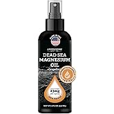 Aromasong Magnesium Spray Grapefruit- Extra Strength (23mg in Each Spritz) 8 Oz - Natural and Pure Magnesium Oil Spray - Made in The USA - for Leg Discomfort and Promotes a Calm Sleep