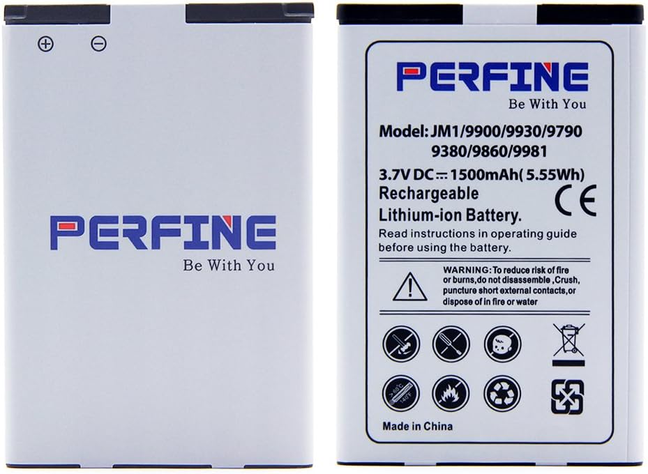 Blackberry 1500mAh Battery Perfine for JM1 9900 9930 9981 9790 9860 9380