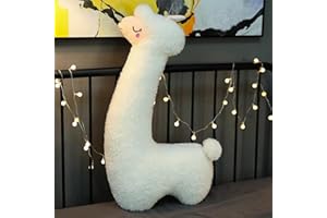 Ryttir 29.5 Inch 15% Chubbier Big Llama Stuffed Animal,Soft Weighted Llama Plush Llama Stuffed Animal for Kids and Adults - Perfect Valentines Alpaca Gifts for Cuddling and Room Decoration