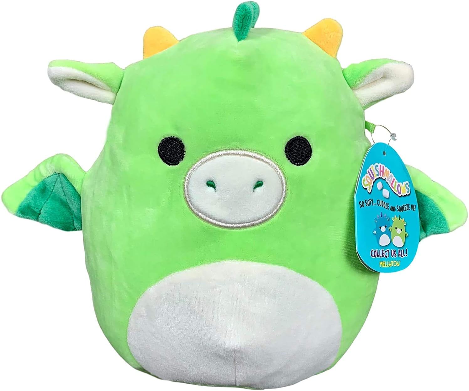 Squishmallow Kellytoy 16" Plush Toy (16" Dexter The Green Dragon)