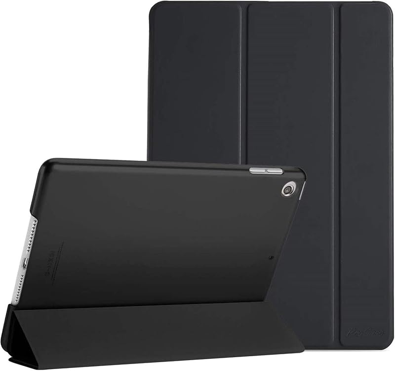 ProCase iPad 9th/8th/7th Gen Case 10.2 Inch Slim Hard Shell Black