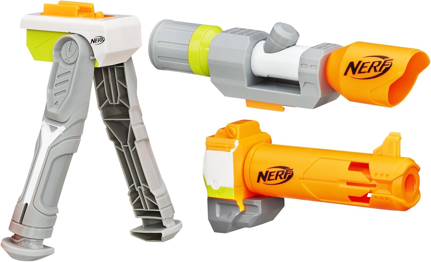 Nerf Modulus Long Range Kit - Bipod, Scope and Barrel - in Sustainable Packaging