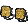 Worklight SS3 Sport Yellow SAE Fog Standard Pair Diode Dynamics