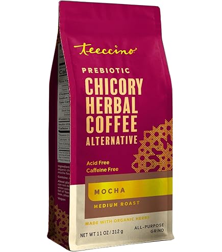 Amazon.com : Teeccino Dark Chocolate Prebiotic SuperBoost™ Coffee